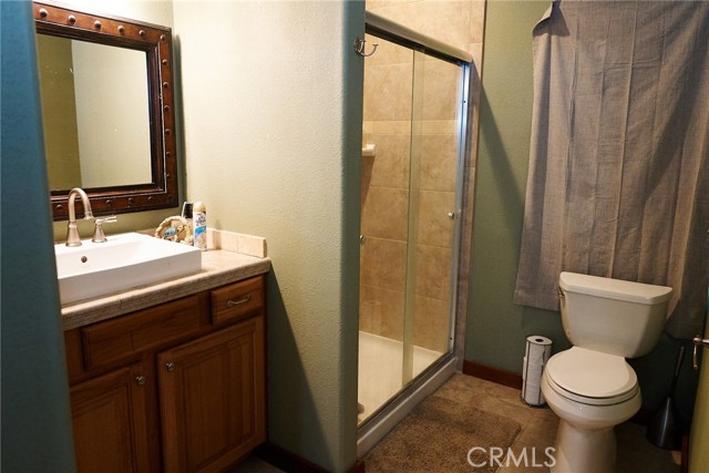 Master bathroom with shower