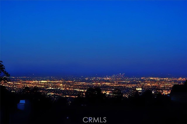 Sparkling City Light View at NIght
