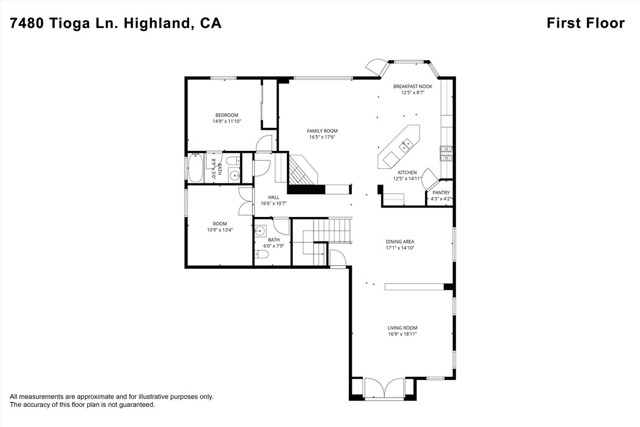 Detail Gallery Image 2 of 26 For 7480 Tioga, Highland,  CA 92346 - 6 Beds | 4/1 Baths