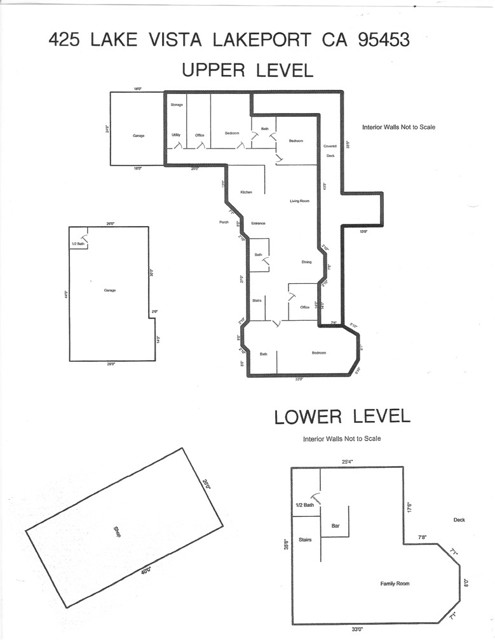 Detail Gallery Image 38 of 48 For 425 Lake Vista, Lakeport,  CA 95453 - 3 Beds | 3/2 Baths