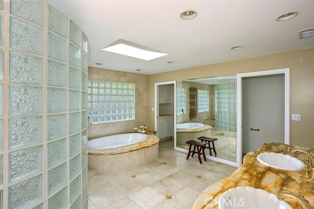 Master bathroom