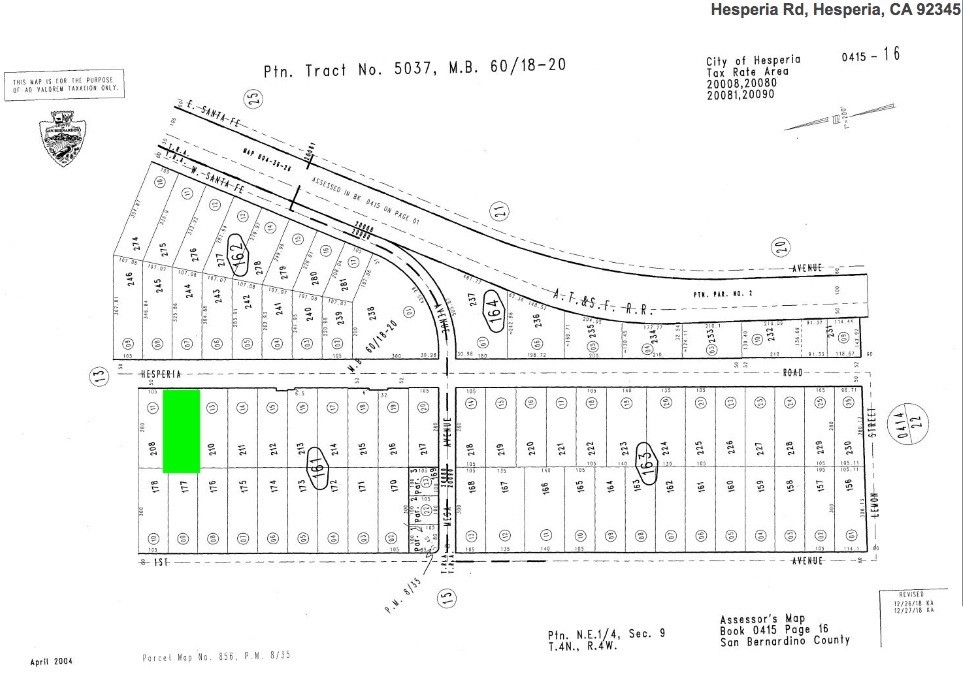 0 Hesperia Road, Hesperia, California 92345, ,Land,For Sale,0 Hesperia Road,CRHD22252686