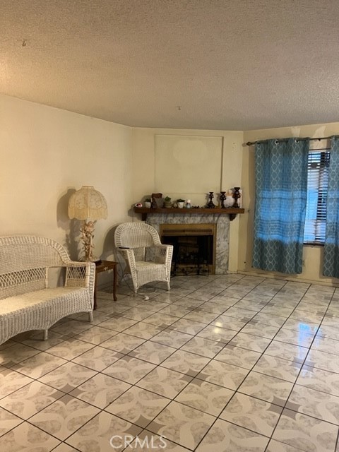 fireplace in living room