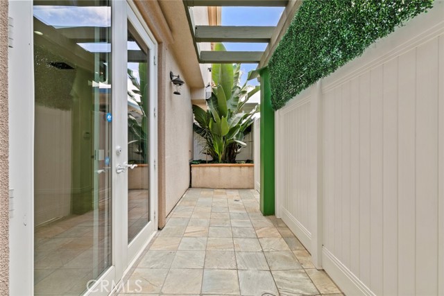 private patio