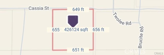 Detail Gallery Image 3 of 3 For 0 Cassia Street, Adelanto,  CA 92301 - – Beds | – Baths