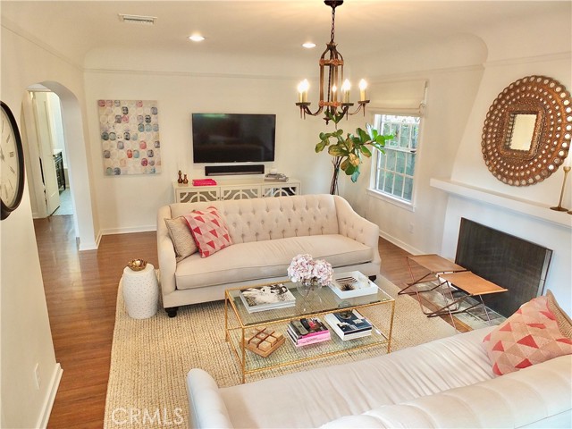 Living Room & Fireplace