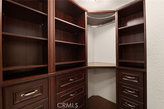 Walk in closet in primary