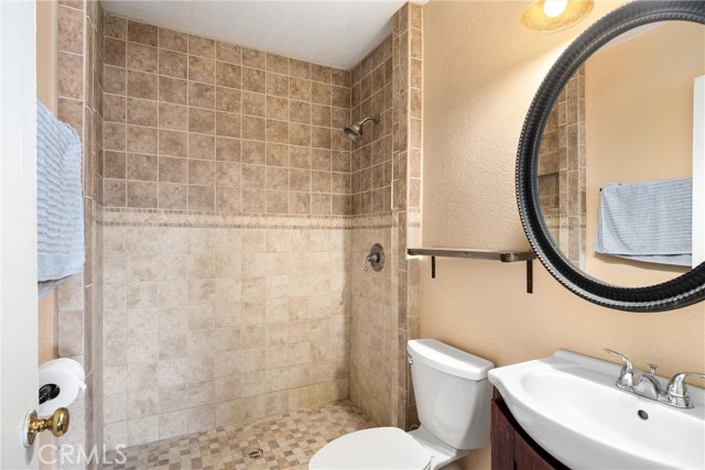 Hallway bathroom