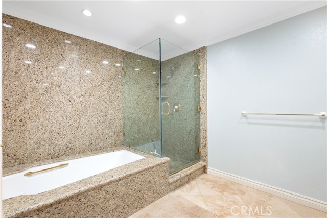 Shower and Separate Tub