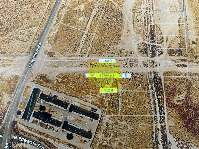 Detail Gallery Image 2 of 3 For 0 Claymine Road, California City,  CA 93505 - – Beds | – Baths