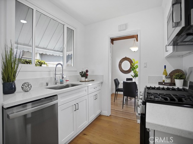 Fully Remodeled Kitchen with New Stove, Dishwasher and Microwave