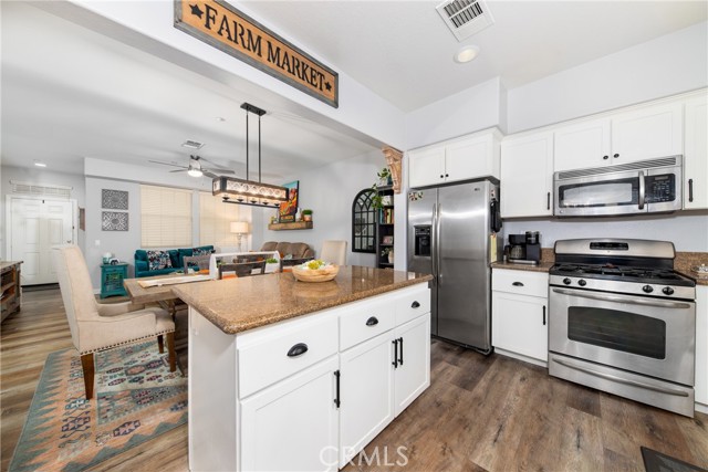 Open Kitchen to Dinning and Living Rooms