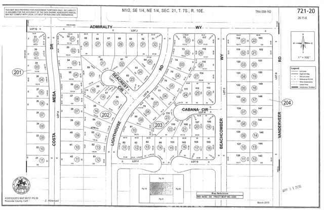 Detail Gallery Image 1 of 1 For 0 Cabana Cir, Mecca,  CA 92254 - – Beds | – Baths