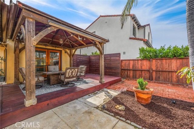 Deck with Covered Patio