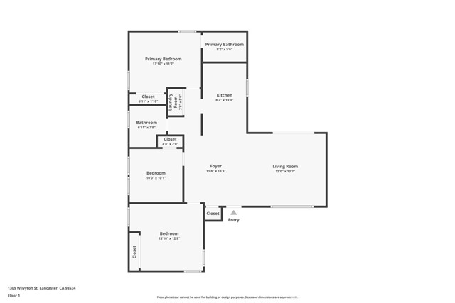 Detail Gallery Image 5 of 55 For 1309 W Ivyton St, Lancaster,  CA 93534 - 3 Beds | 2 Baths