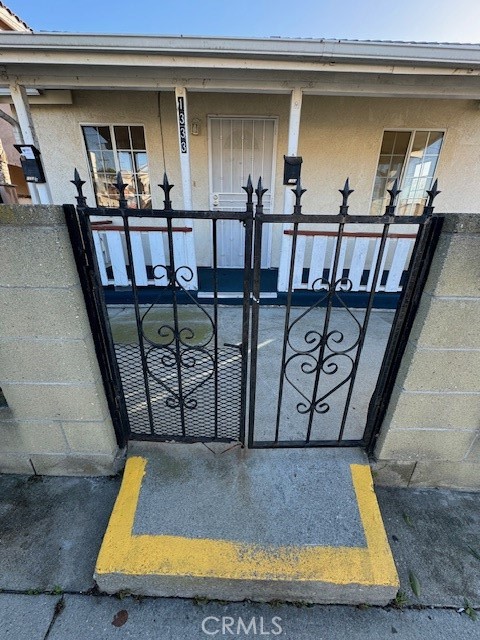 Wrought Iron front gates