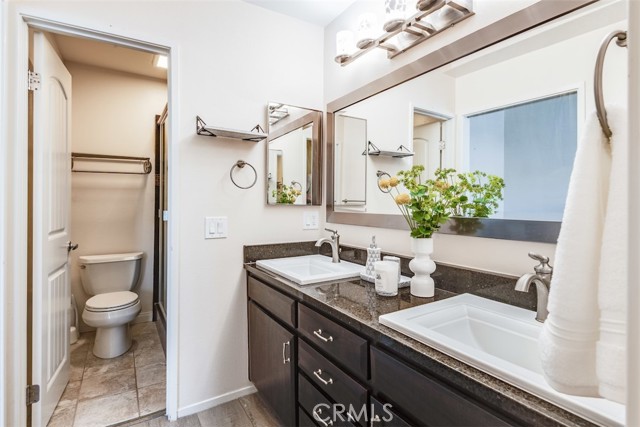 Master Bathroom - double sink and walk in closet