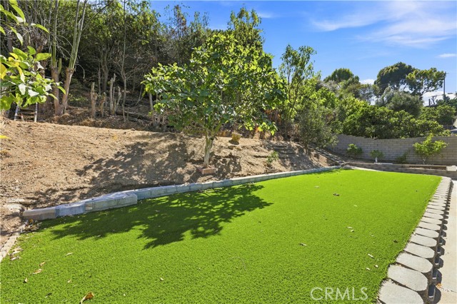 Upgraded backyard with artifical grass Upgraded backyard with artifical grass