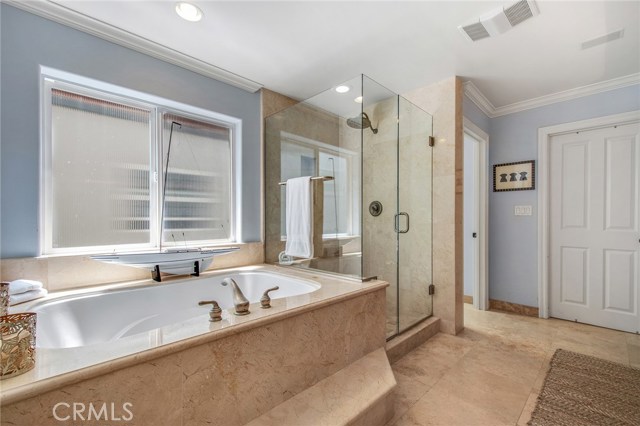 Master bathroom.