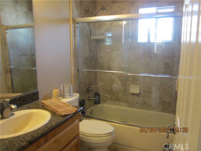 Bath, Granite Counter, Tile Tub Enclosures