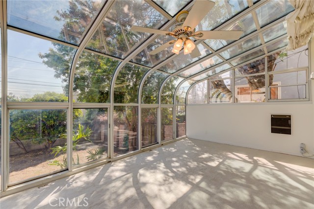 Solarium off Dining Room not included in sqft