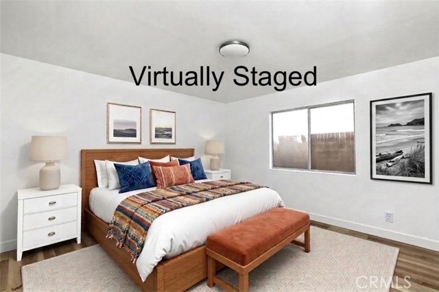 Virtually Staged Downstairs Bedroom #2