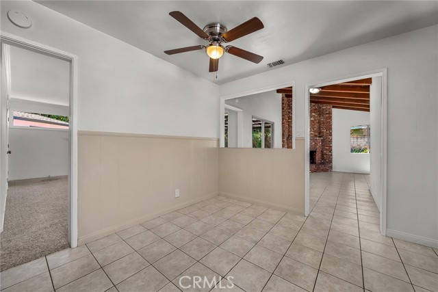 Room in the kitchen for dining