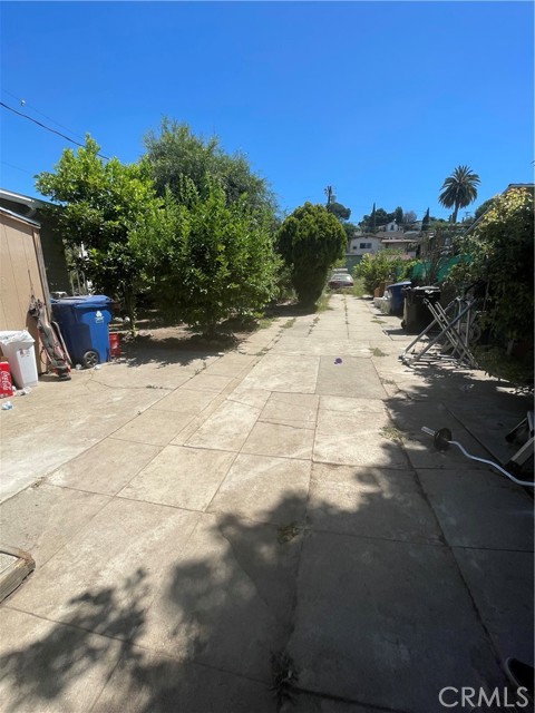 Side yard/ Driveway