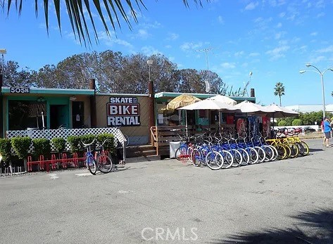 Local bike-rental store in the marina
