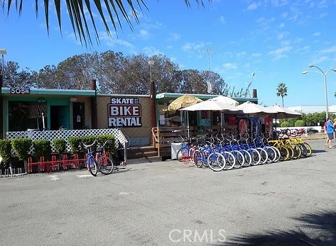 Local bike-rental store in the marina