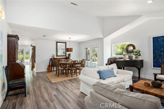 Elegant formal living/dining room