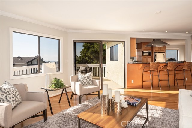 View from in front of fireplace