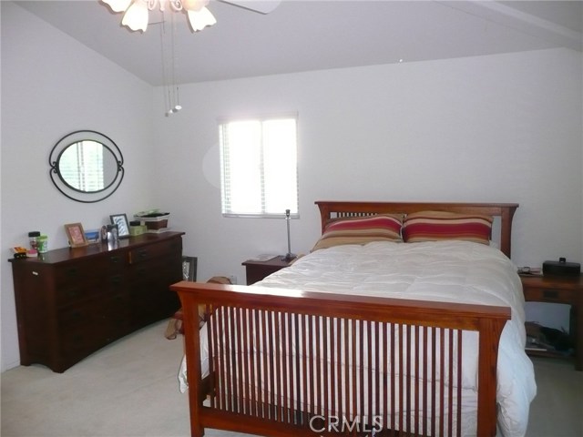 Master bedroom (photo was taken with a prior occupant's furniture)