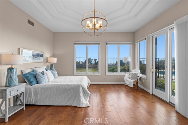 Primary Bedroom with Ocean view on a clear day