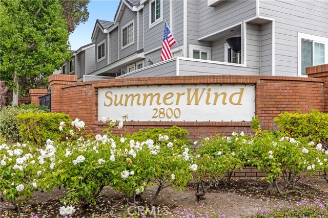 2800 Plaza Del Amo 173 Torrance, California Upgraded Cape Cod style townhome in SummerWind, a gated, resort-like community coveted for its beautifully landscaped grounds and meticulously maintained amenities which include 3 pools, spas, a clubhouse, playground and safe streets for people of all ages and pets. Features include a freshly painted interior, updated kitchen with granite counters and white cabinetry, hardwood floors and A/C. The thoughtfully designed floor plan has living spaces that flow to a relaxing patio on the main floor, two spacious primary bedrooms with vaulted ceilings, generous closets and ensuite baths upstairs, and a lower-level laundry room, storage room, and 2-car direct-access garage. The residents of SummerWind are friendly and enjoy concierge level service from an onsite manager, full time maintenance staff and a professionally run, solid HOA. The surrounding neighborhood is pretty, open and full of greenery - pass by the Madrona Nature Preserve and arrive along a tree-lined parkway street. The area is peaceful and secluded-feeling, yet the beach is just 3 miles away, and you’re minutes from popular Del Amo Mall, restaurants, a twice weekly Farmer's Market, great schools, hospitals and dynamic Wilson Park that’s loaded with sports facilities. It’s hard to find this mix of affordable luxury, amenities and lifestyle. Carpe Diem!