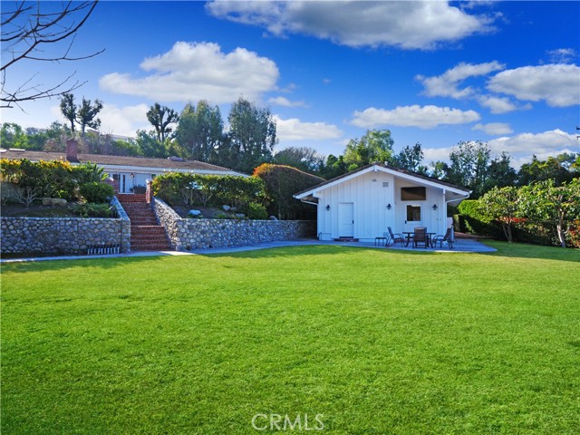 Barn on lower level