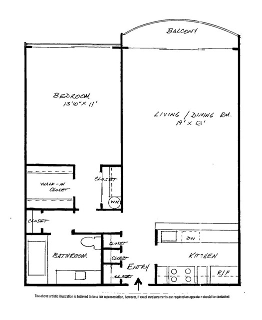 Detail Gallery Image 7 of 20 For 2601 E Ocean Bld #308,  Long Beach,  CA 90803 - 1 Beds | 1 Baths