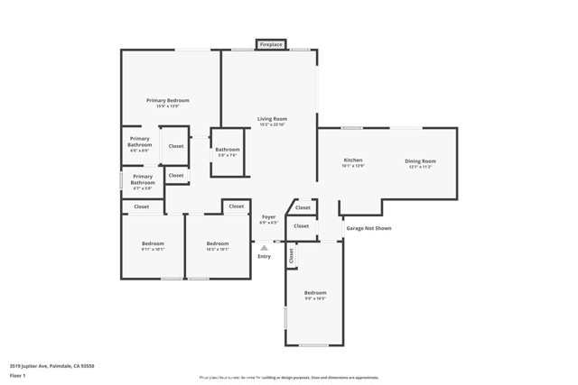 Detail Gallery Image 46 of 46 For 3519 Jupiter Ave, Palmdale,  CA 93550 - 4 Beds | 2 Baths