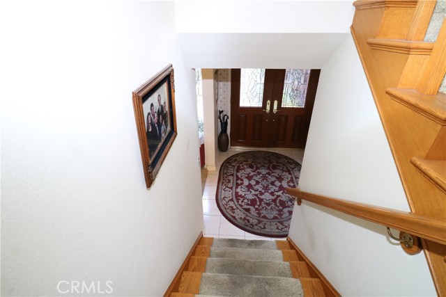 Looking from landing to front door.