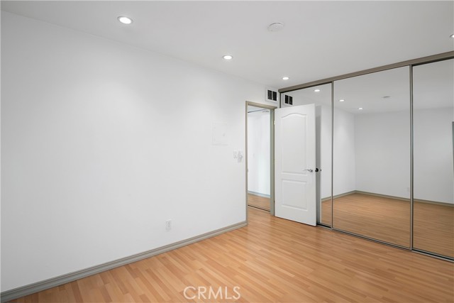 Double Closets in Bedroom