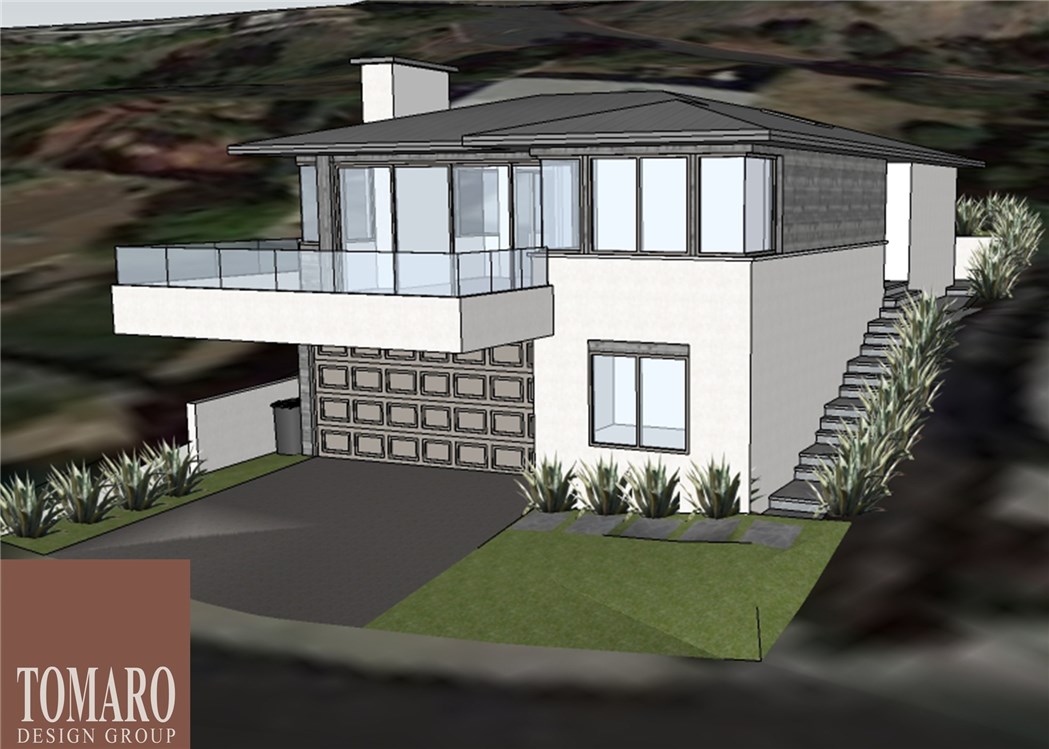 Brand new House Designed by Louie Tomoro Similar to this early rendering