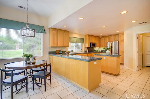 Kitchen Open to the Dining Area and Family Room