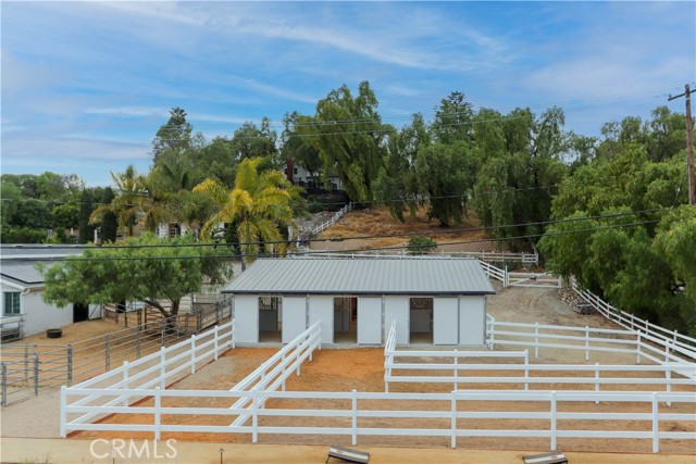 Imagine your horses enjoying the generous space the four turnouts provide. And it is all brand new!