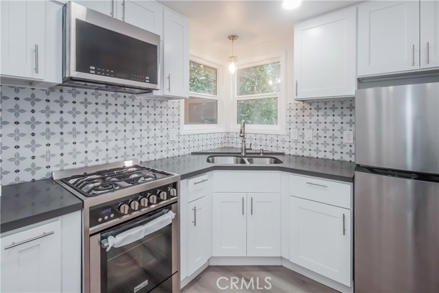 Remodeled kitchen in second house