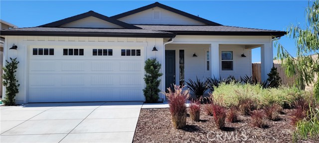Front Porch & low maintenance landscaping