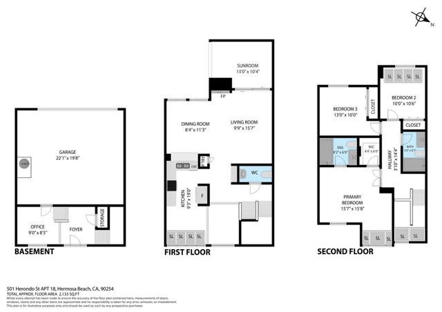 Detail Gallery Image 39 of 39 For 501 Herondo #18,  Hermosa Beach,  CA 90254 - 3 Beds | 2 Baths