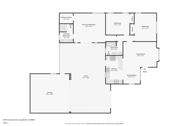 Detail Gallery Image 53 of 53 For 5837 E Gossamer St, Long Beach,  CA 90808 - 3 Beds | 2 Baths