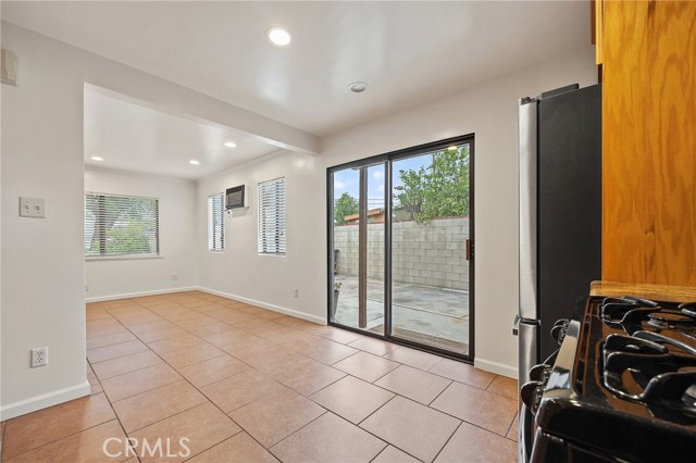 View from Kitchen to Living room