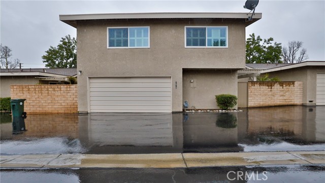 2 Car Garage & Rear View of Home