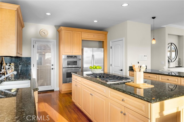 Top level kitchen with granite counters